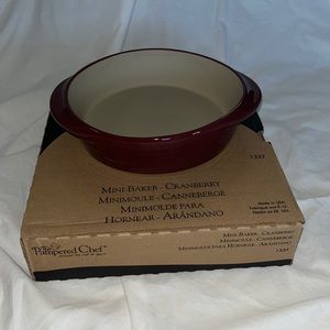 New Pampered Chef mini baker